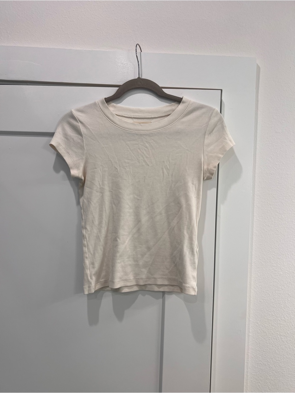 Madewell Short Sleeve Crew Tee - Off-White